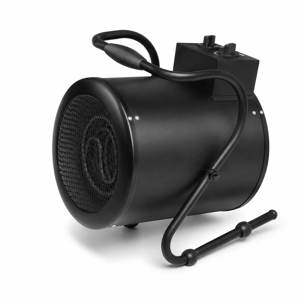 Industrial Fan Heater, 5KW Portable Electric Heater with Adjustable Thermostatic Control