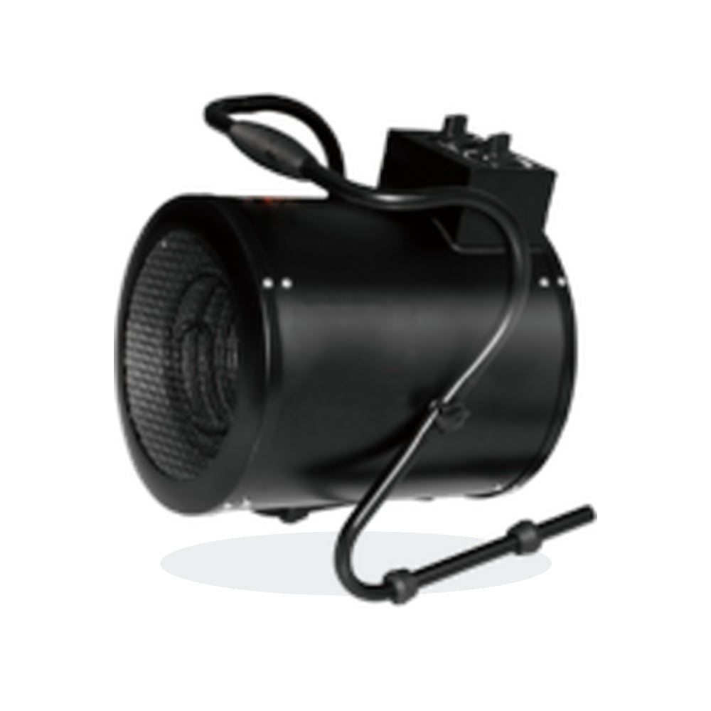 Industrial Fan Heater, 3KW Portable Electric Heater with Adjustable Thermostatic Control / Ipx4 Level Waterproof / Overheat Protection / 60m3 H-Area/AF-280m2/h