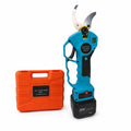 Professional 40mm Electric Pruning Shears Scissor Sharp Blade Rechargeable Battery Safe Tree Branch Pruner Cutter Cordless Cutting Tool