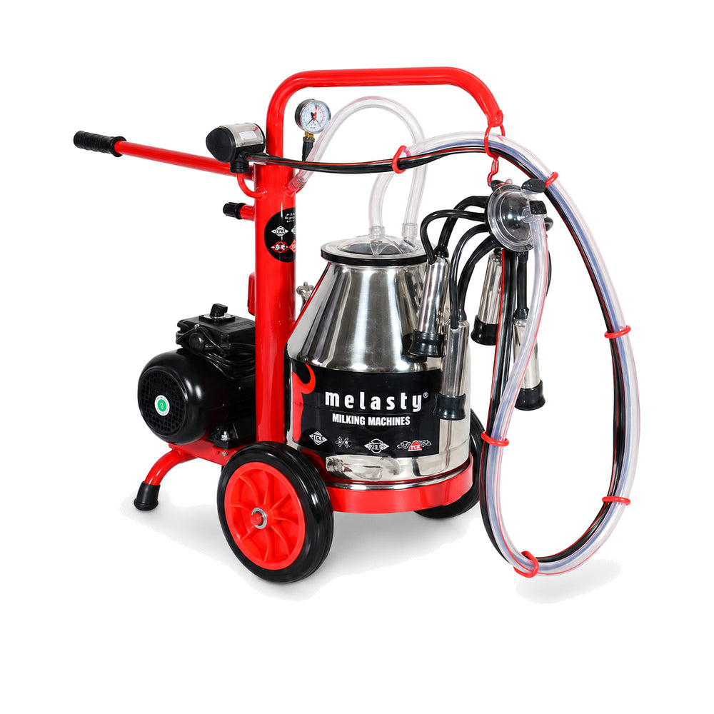 Melasty 25L Electric Single Milking Machine for Cow, 220V, TCK 1-PK (Made in Turkey)