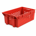 Food Grade Crate for Dates, Fruit and Vegetables (Red)