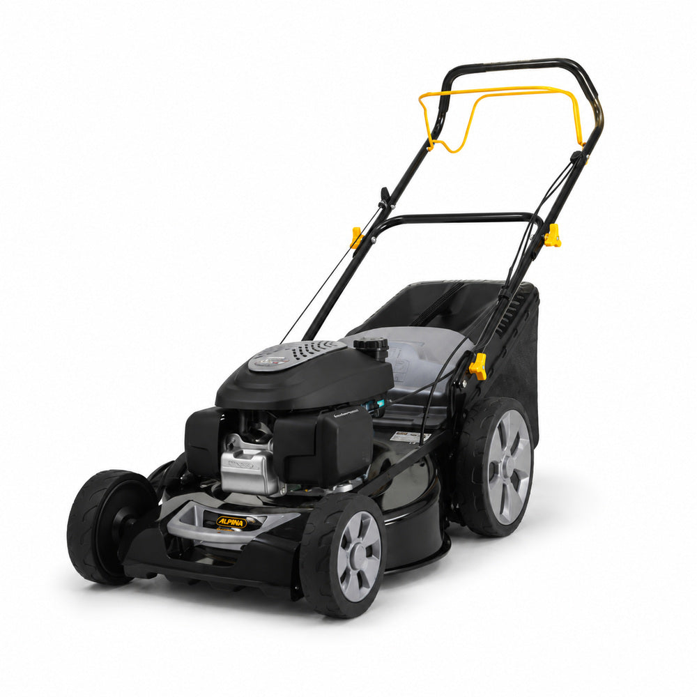 Alpina Italy 51cm Petrol Lawn Mower for Lawn & Garden, Grey/Black, AL5 51 SHQ