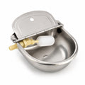 Stainless Steel Drinker Bowl 4 Liter Capacity