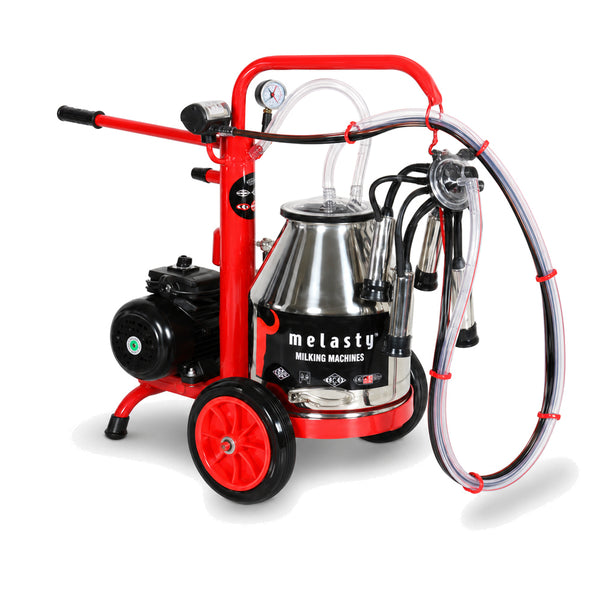 Melasty 25L Electric Single Milking Machine for Cow, 220V (Made in Turkey)
