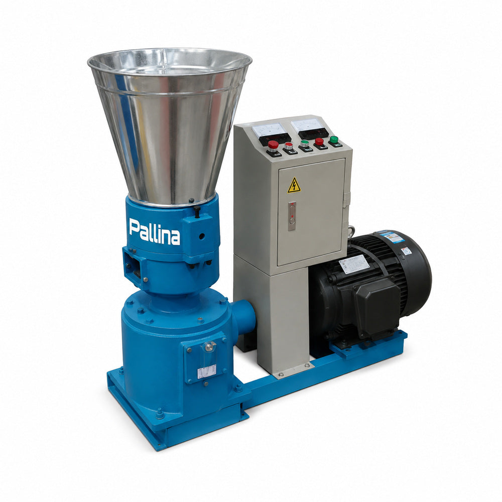 Pallina Pellet Machine SPXP400,11KW 380V,50Hz Production Capacity upto 400Kg. P/Hour