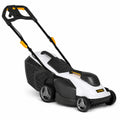 Alpina Italy Electric Lawn Mower, AL1 34 E, Black & White, 34 cm Cutting Width
