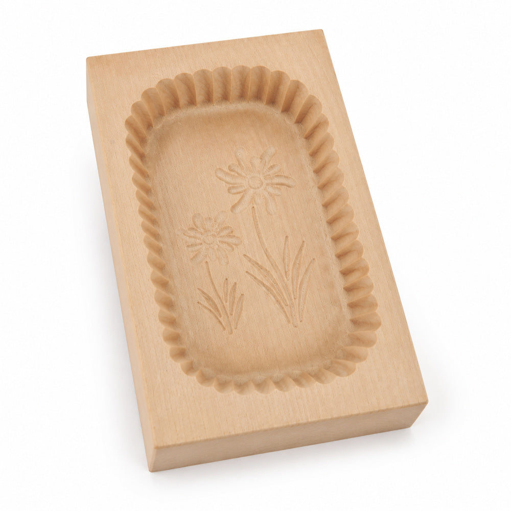 Milky 400g Wood Butter Mould (Made in Austria)