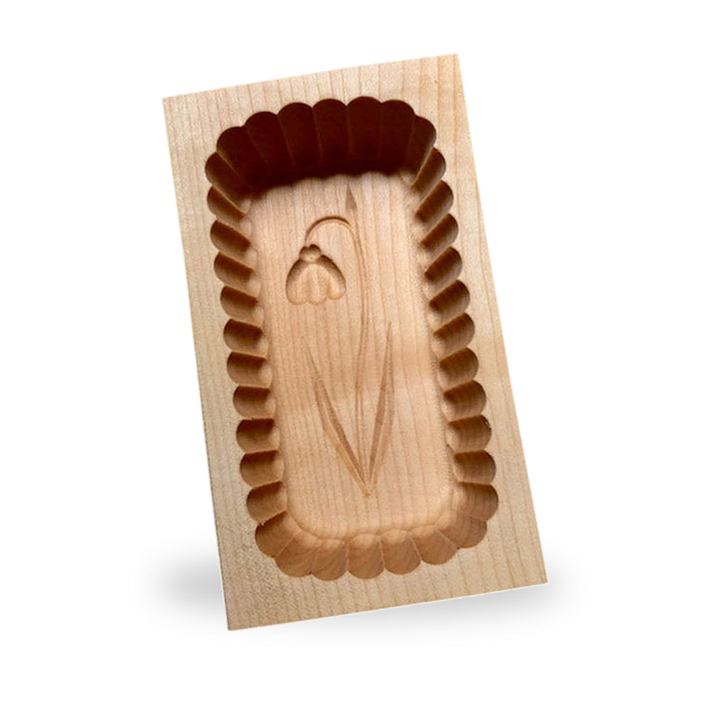Milky 250g Wood Butter Mould (Made in Austria)
