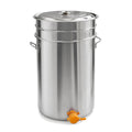 Beehive Flow-Honey 50L Tank/Steel Bucket With Gate Valve And 4 Strainer