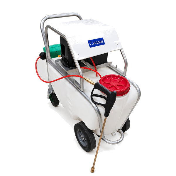 Cyclone 75L Wheel Barrow Sprayer (Battery Operated)
