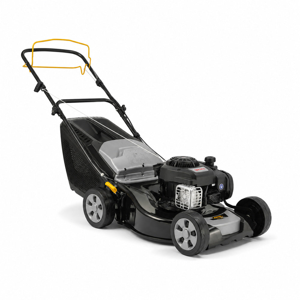 Alpina Italy 46 cm Petrol Lawn Mower 125cc B&S Engine for Lawn & Garden, Grey/Black, AL4 46 S