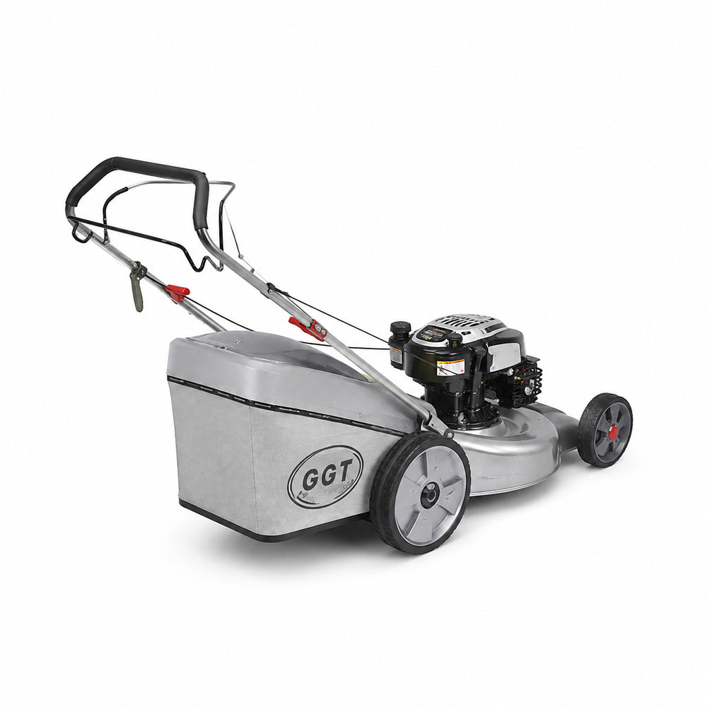 GGT Hand Lawn Mower B&S DOV750 Engine with 70L Grass Box