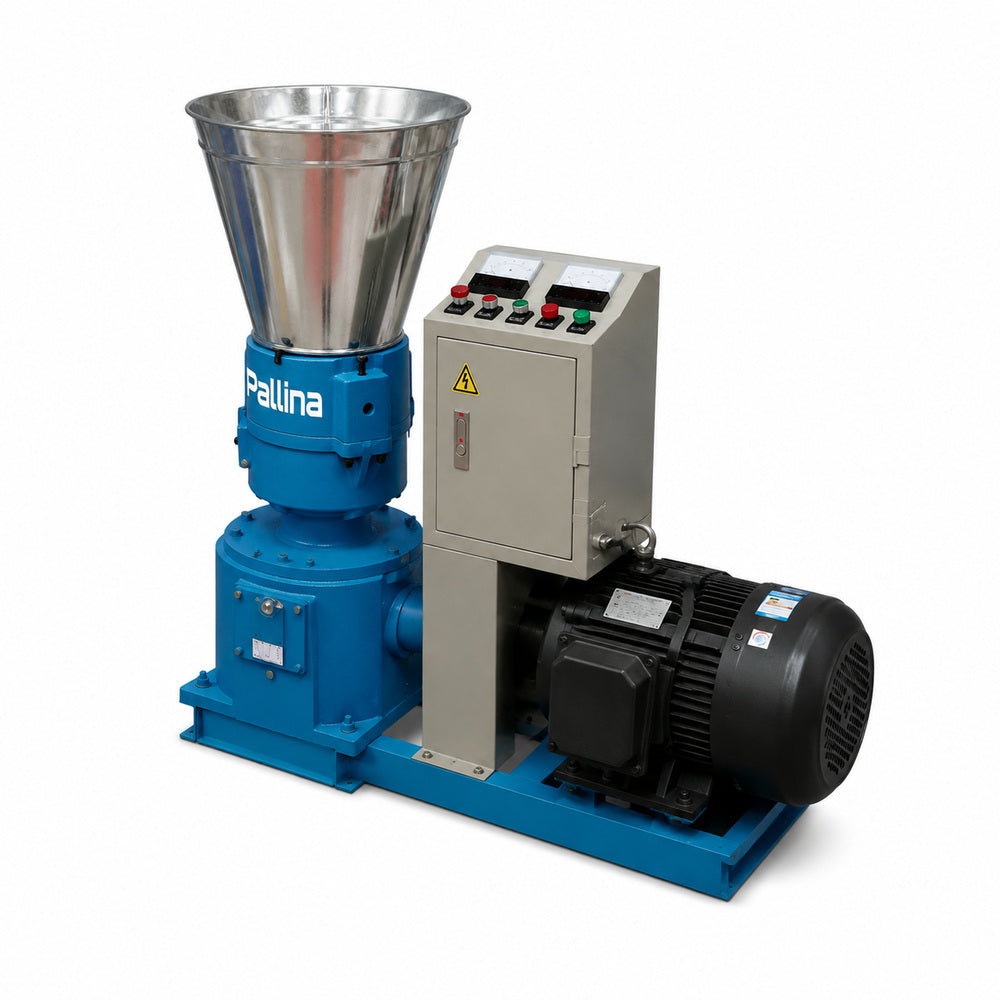 Pallina Pellet Machine SPXP400,11KW 380V,50Hz Production Capacity upto 400Kg. P/Hour