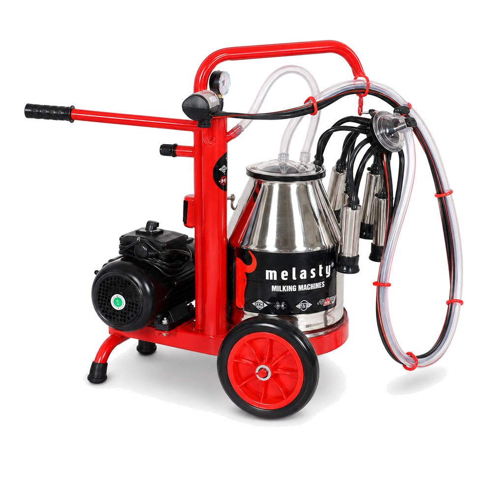 Melasty 25L Electric Single Milking Machine for Cow, 220V, TCK 1-PK (Made in Turkey)