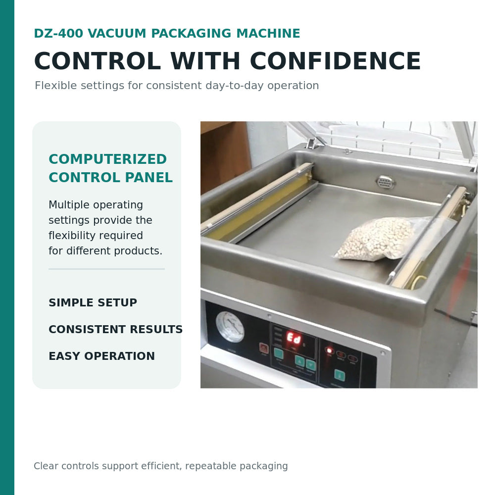 Table Top Vacuum Packing Machine (DZ-4002F)