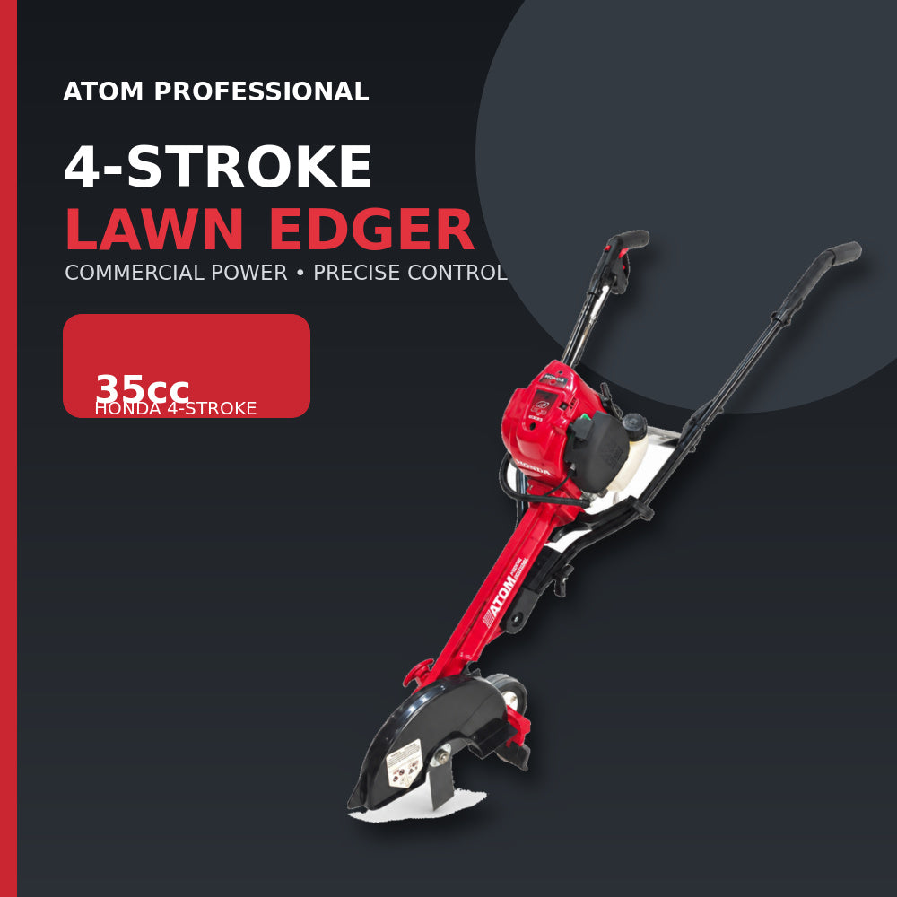 Atom Professional 4-Stroke Edger with 35cc Honda Engine