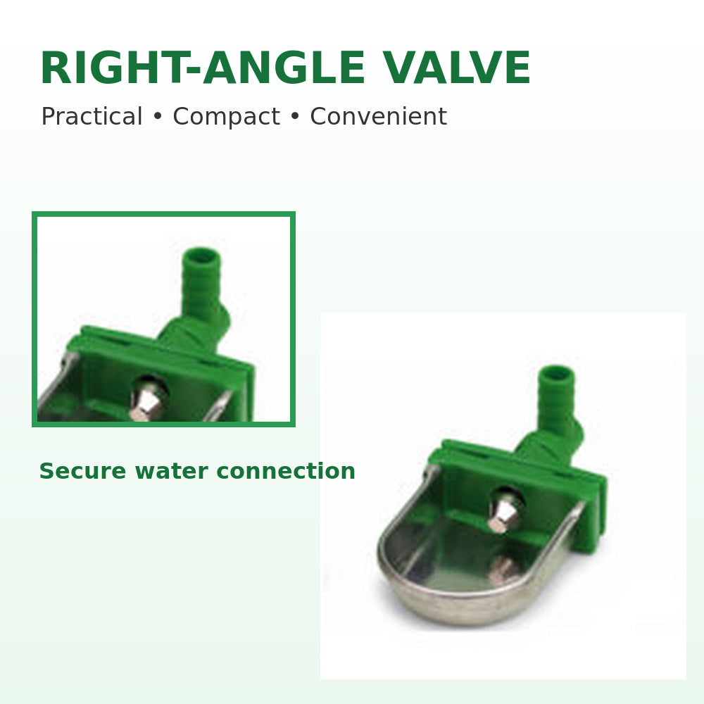 Gaun Rabbit Drinker with Right Angle Valve