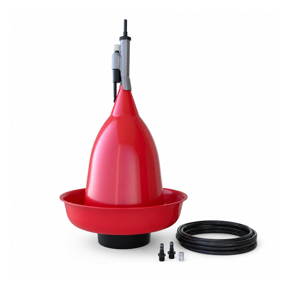 River Automatic Big Bell Drinker with Valve/Hose 2m, High Quality, (Made in Italy)