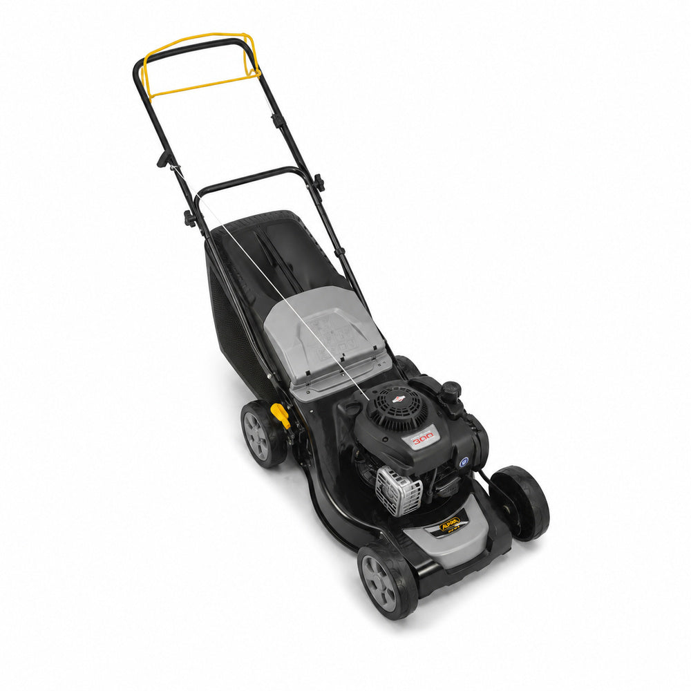 Alpina Italy 46 cm Petrol Lawn Mower 125cc B&S Engine for Lawn & Garden, Grey/Black, AL4 46 S