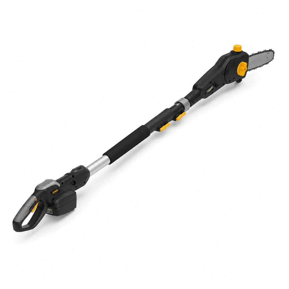 Alpina 20V Cordless Battery Operated Multi Tool with 45cm Double Sided Hedge Trimmer and Chainsaw Head, Your Local UAE Distributor