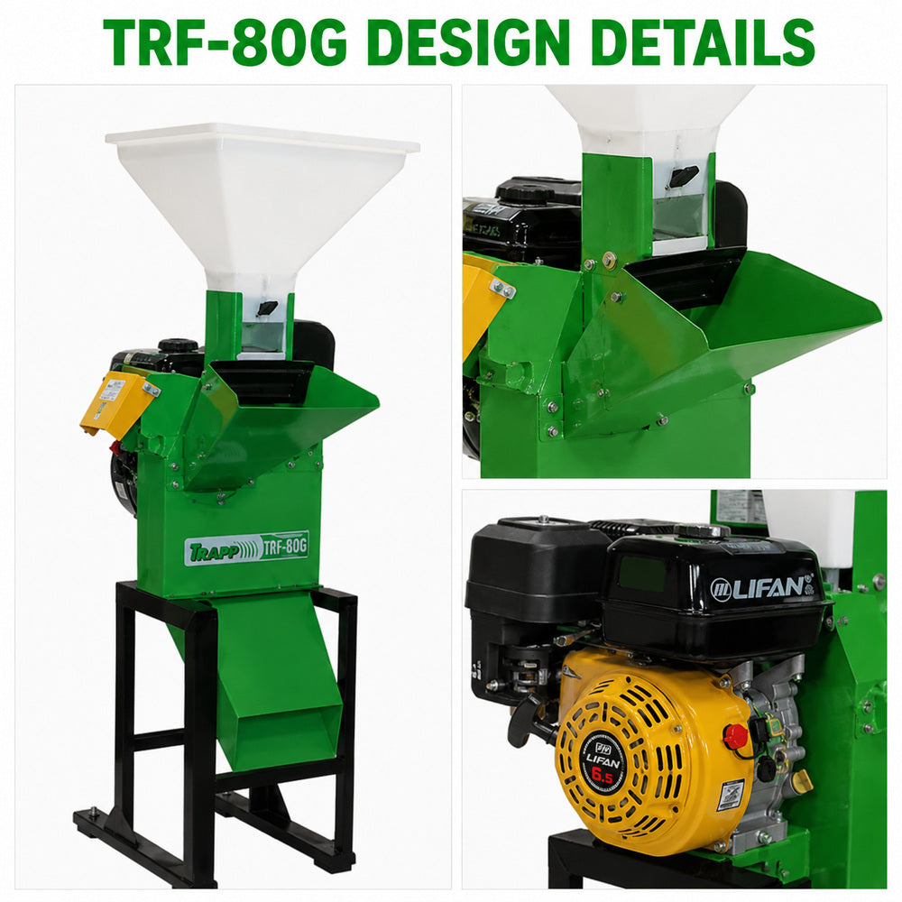 Trapp Brazil Foliage Shredder 4HP Lifan Engine (TRF-80G)
