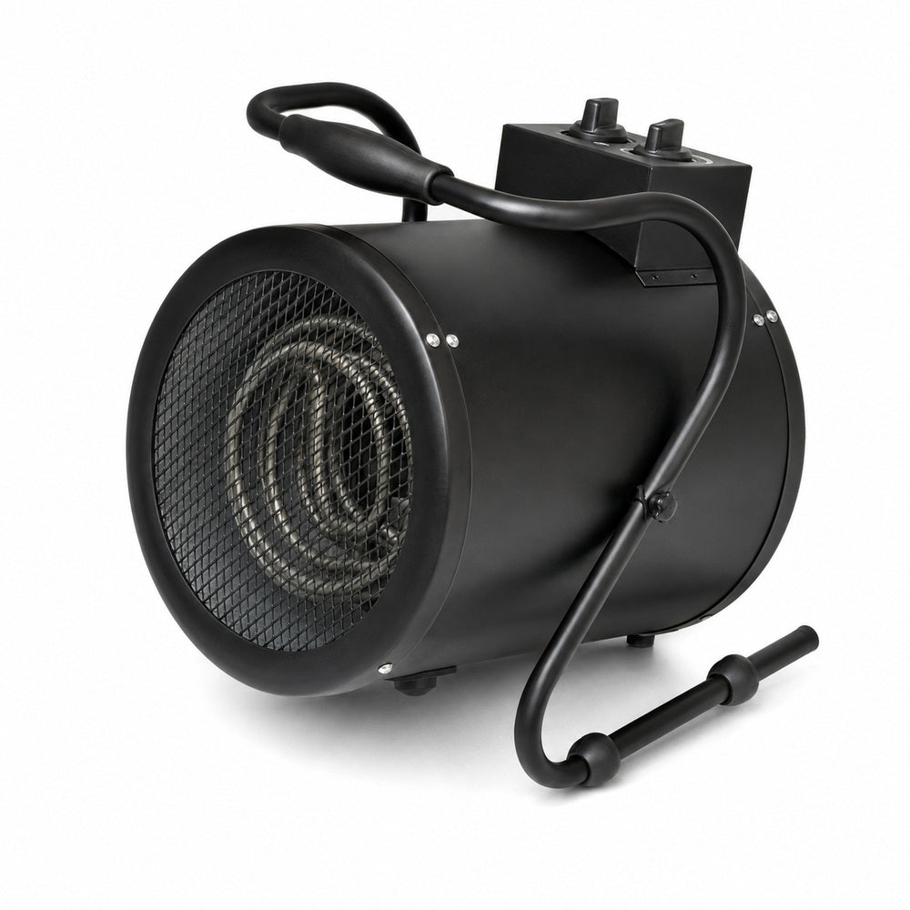 Industrial Fan Heater, 5KW Portable Electric Heater with Adjustable Thermostatic Control