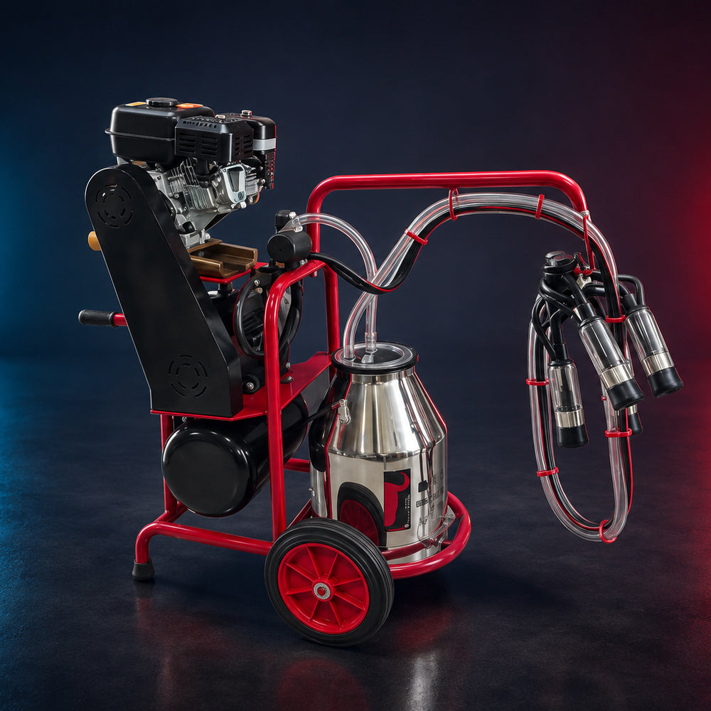 Melasty Single Milking Machine for Cow 220V (Made in Turkey)