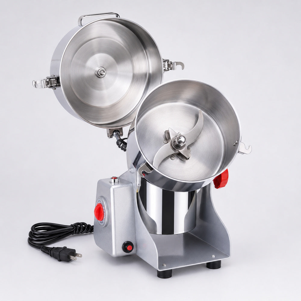 3000g Heavy Duty Stainless Steel Grain Mill Coffee Bean Grinder Dry Spice Grinding Machine (HC-3000Y)