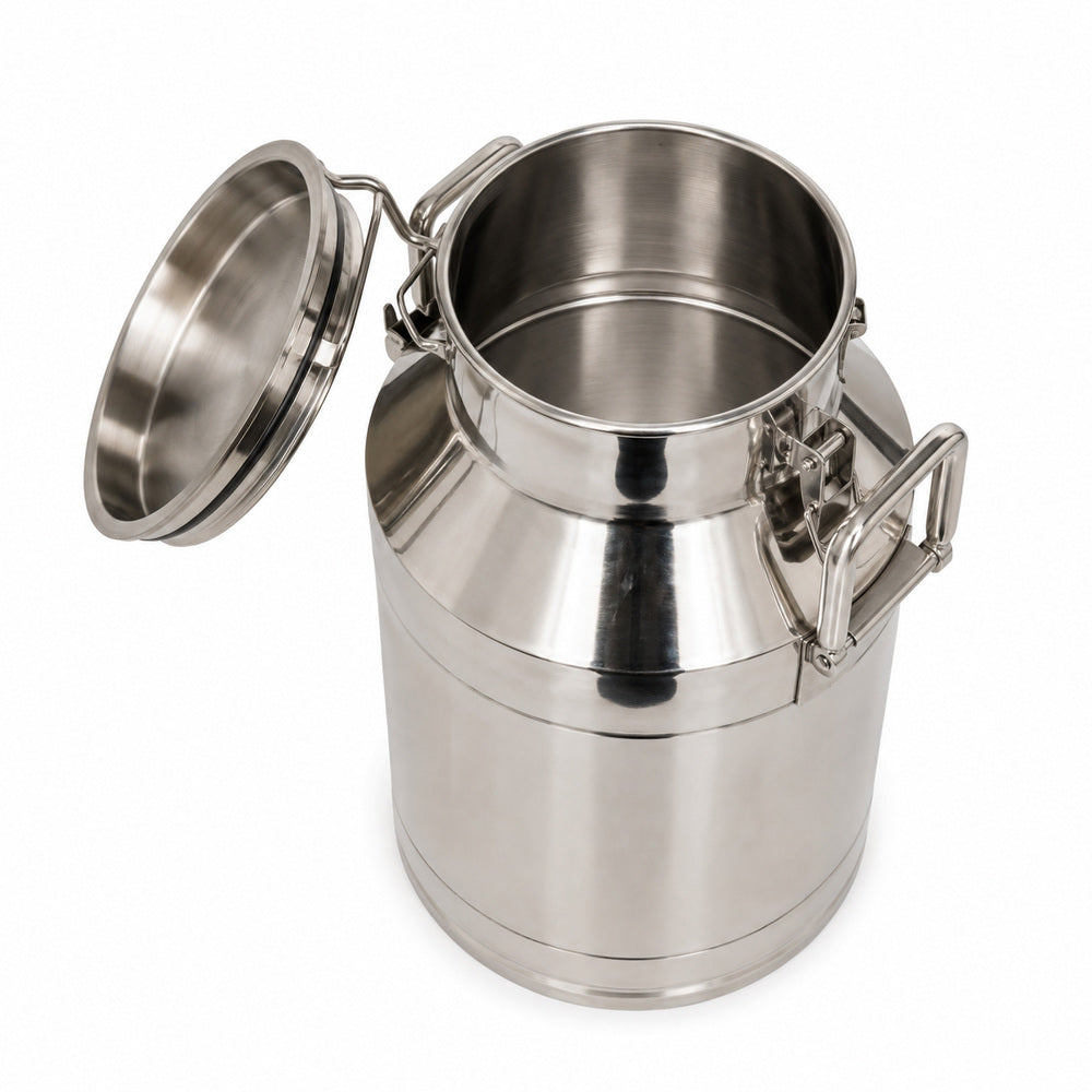 Stainless Steel Milk Container (25 Liter Capacity)