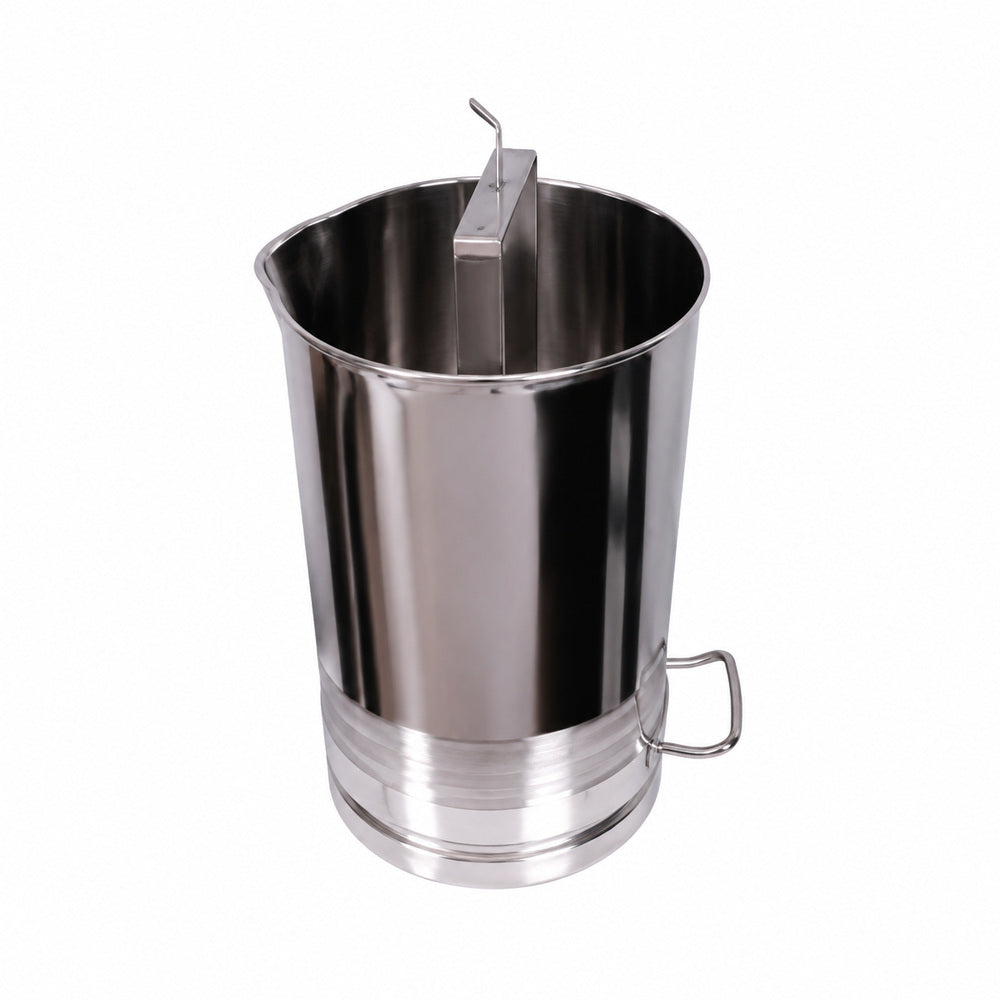 Melasty Stainless Steel Milk Meter 20 Liter Capacity