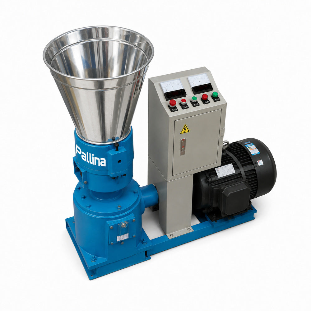 Pallina Pellet Machine SPXP400,11KW 380V,50Hz Production Capacity upto 400Kg. P/Hour