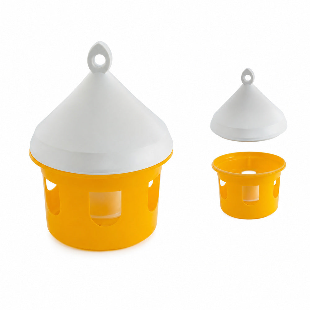 Novital Feeder 3 Liter Feeder for Pigeons and other similar Birds (Made in Italy)