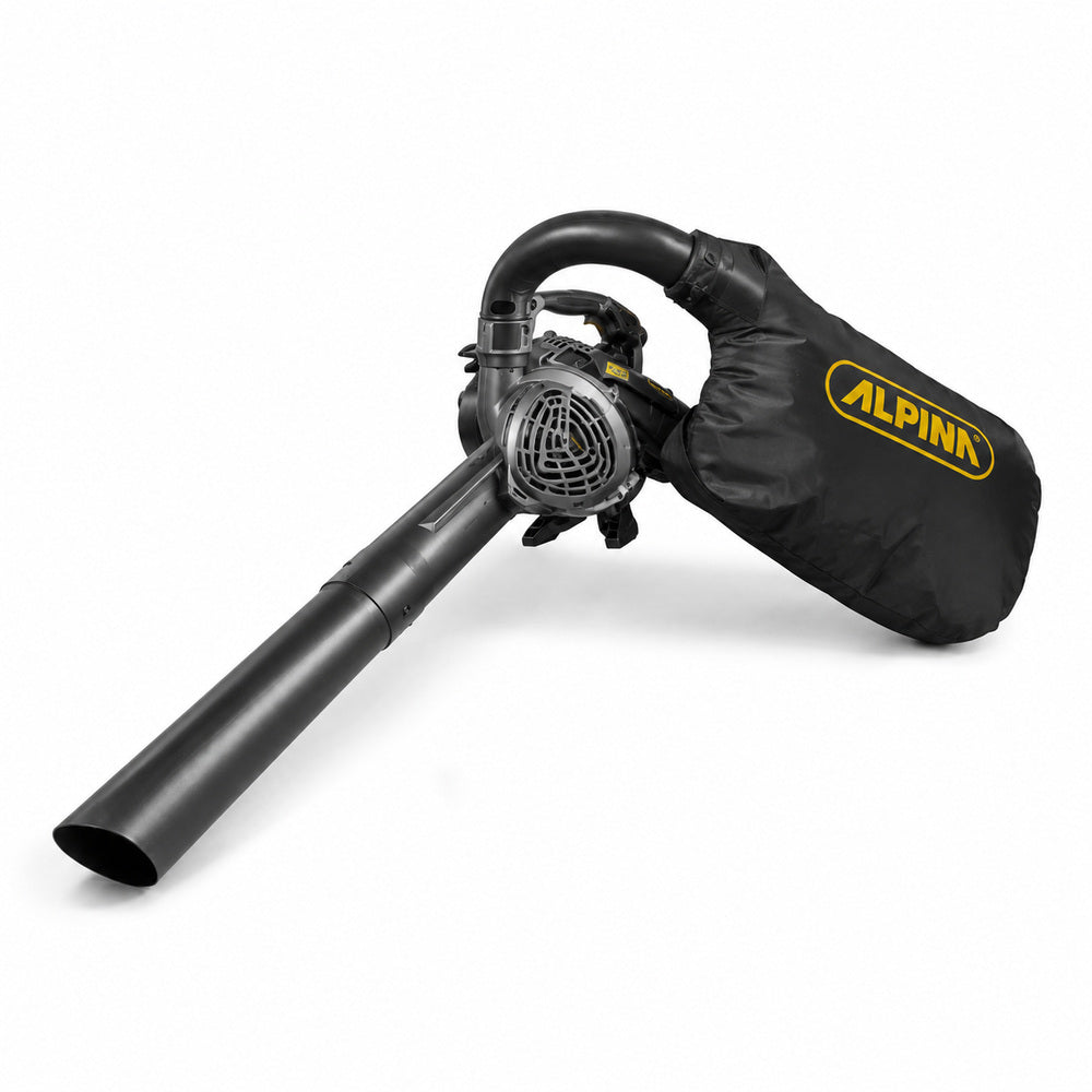 Alpina Italy Petrol Operated Speed Blower/ Vacuum with 55L Collection Bag for Home & Garden/Outdoor Use, Your Local UAE Distributor