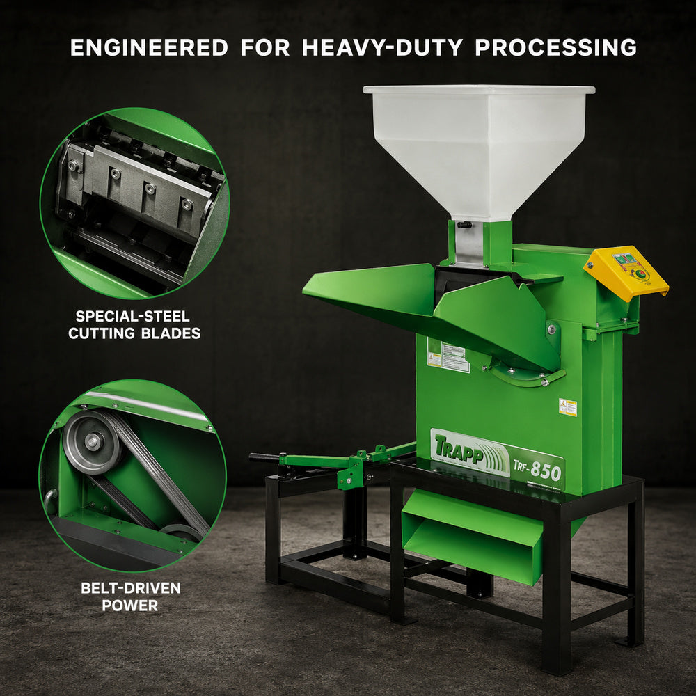 Trapp Foliage Shredder TRF-850 Motor 12.5CV 50Hz 220V-380V