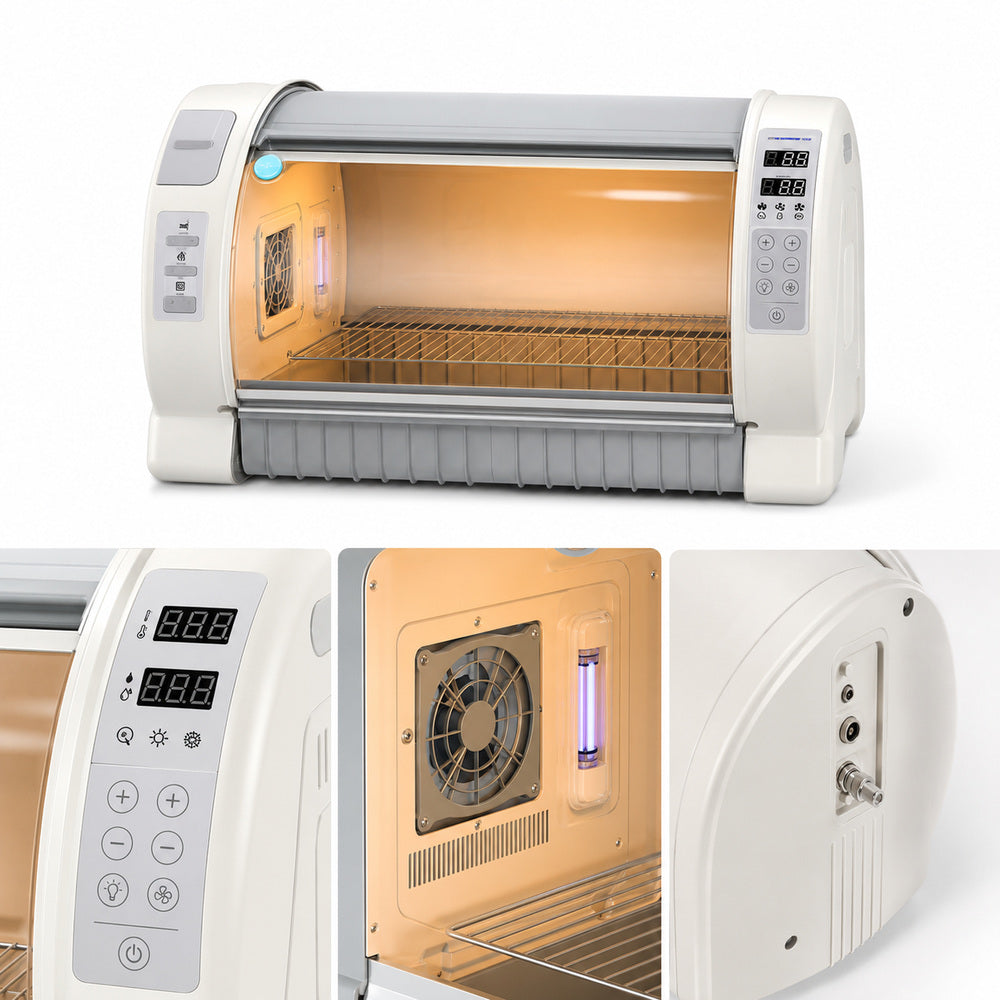 Cradle Brooder 90 (MX-B90N) – 4th Generation Pet & Bird Incubator with Automatic Temperature and Humidity Control and Large FND Display.