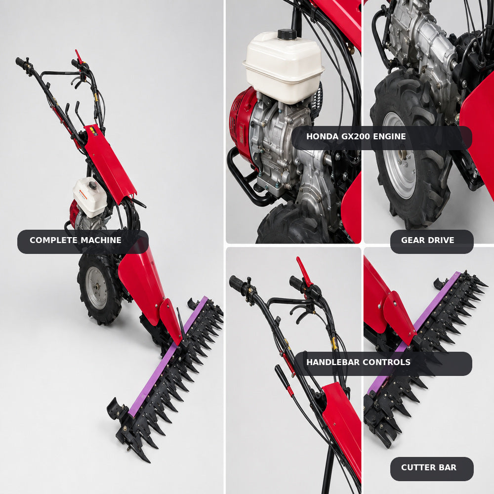 Dakota Grass Cutter with Honda GX200 Engine (120 cm Cutting Width)