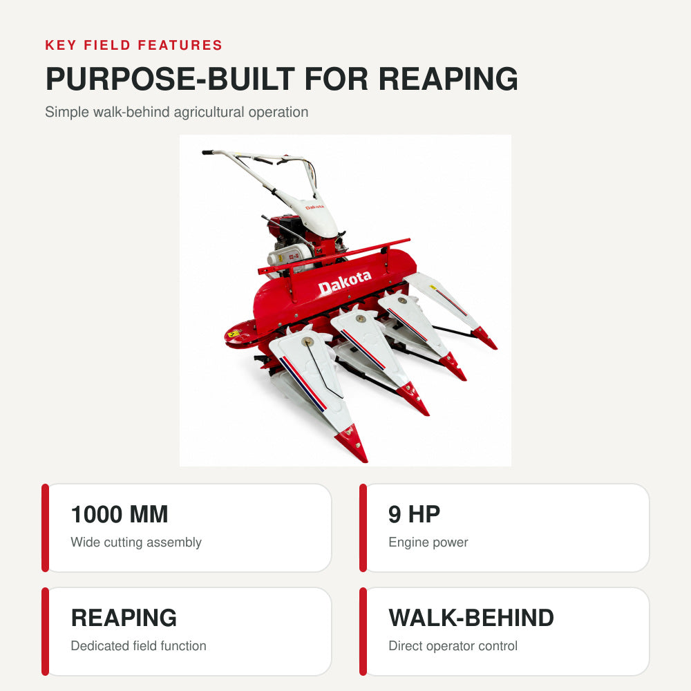 Dakota Reaper Machine Cutting Width 1000mm