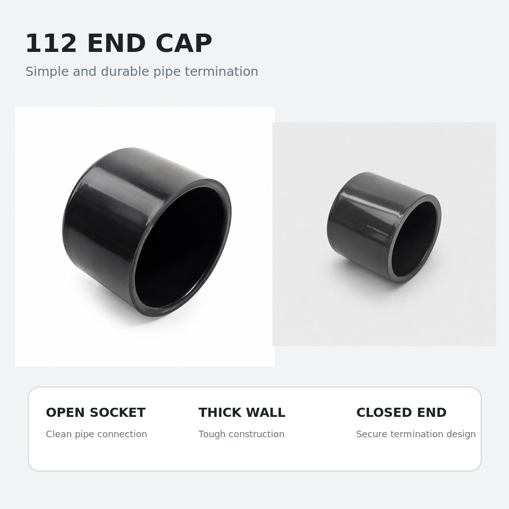 11/2" End Cap
