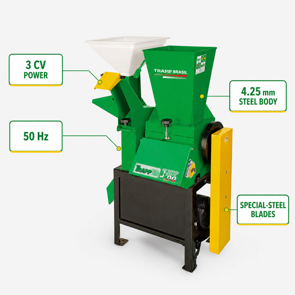 Trapp Brazil Multipurpose Foliage Shredder 3cv 50HZ (JK-700)
