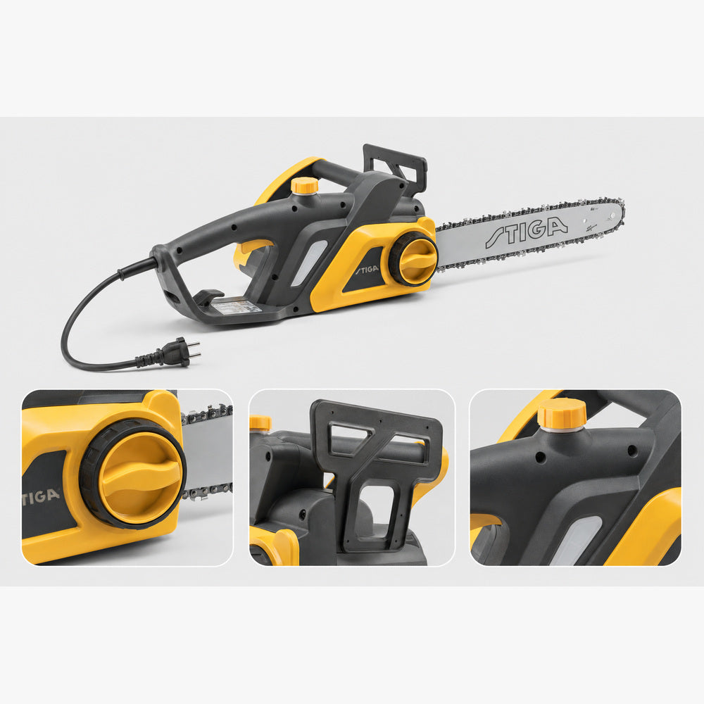 Stiga Electric Chain Saw 16", CS-122c