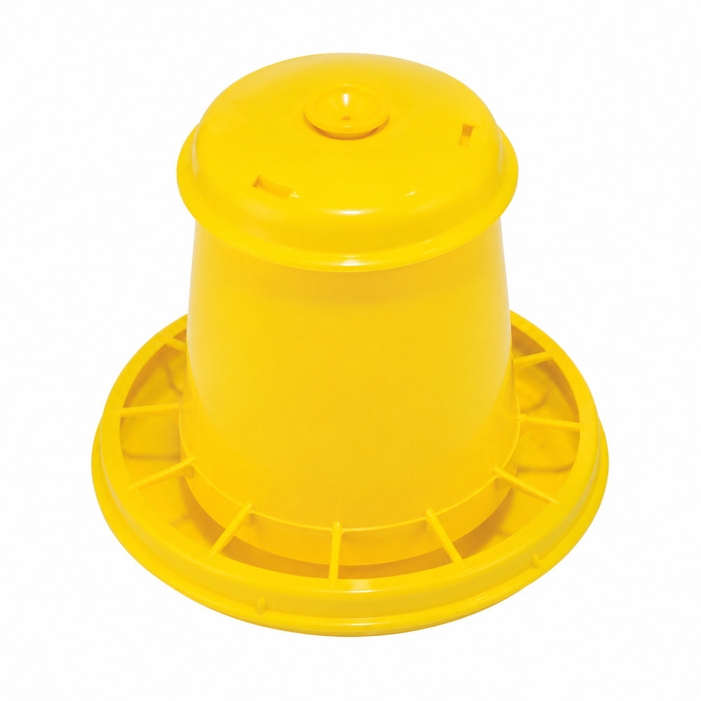 Novital Chicken Feeder Yellow 2.5 Liter (Made in Italy)