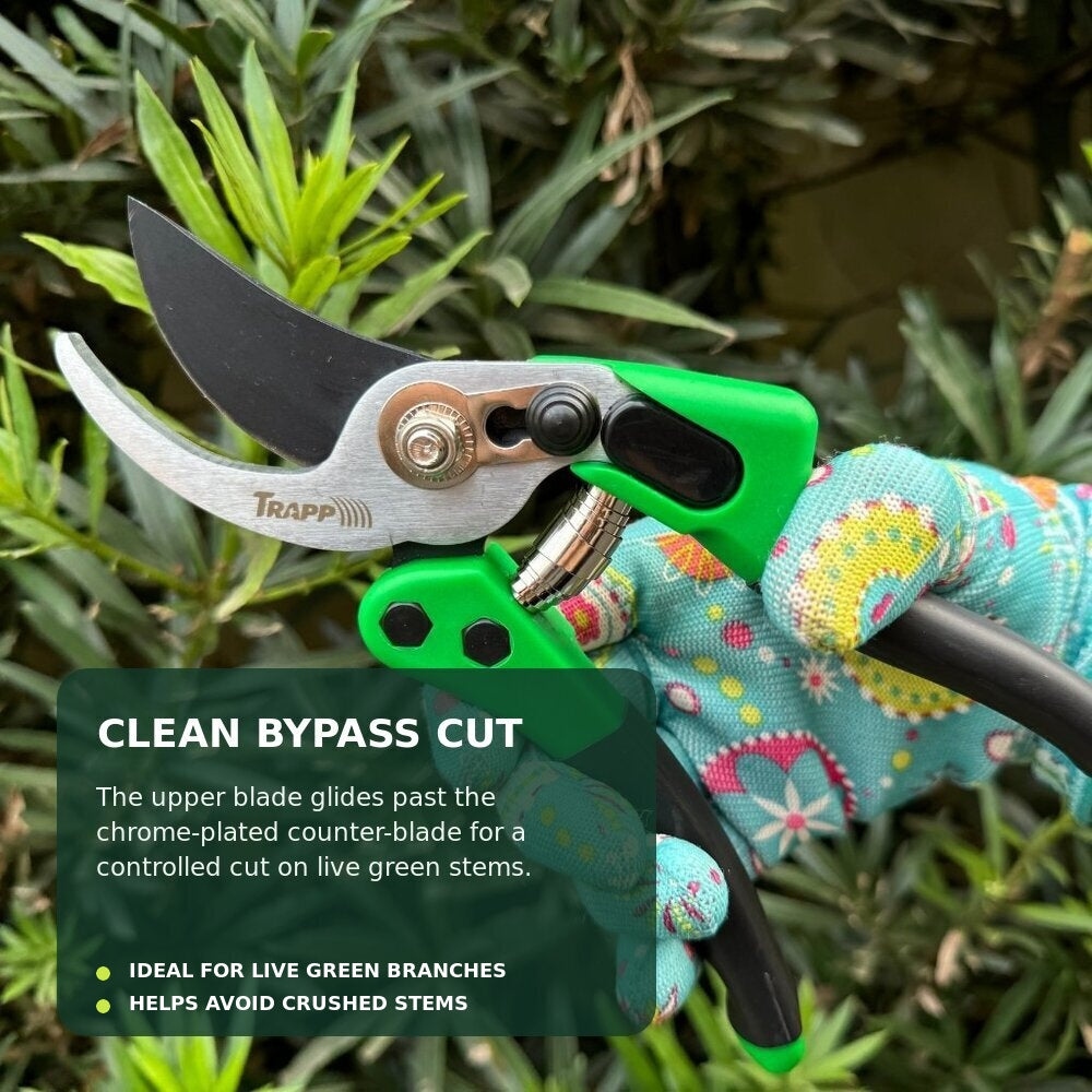 Trapp Brazil Garden Pruning Shears with Comfortable Handle (TS-3144)