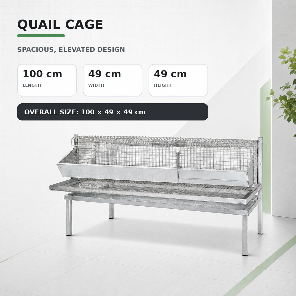 Cage for Quail (100x49x49cm)