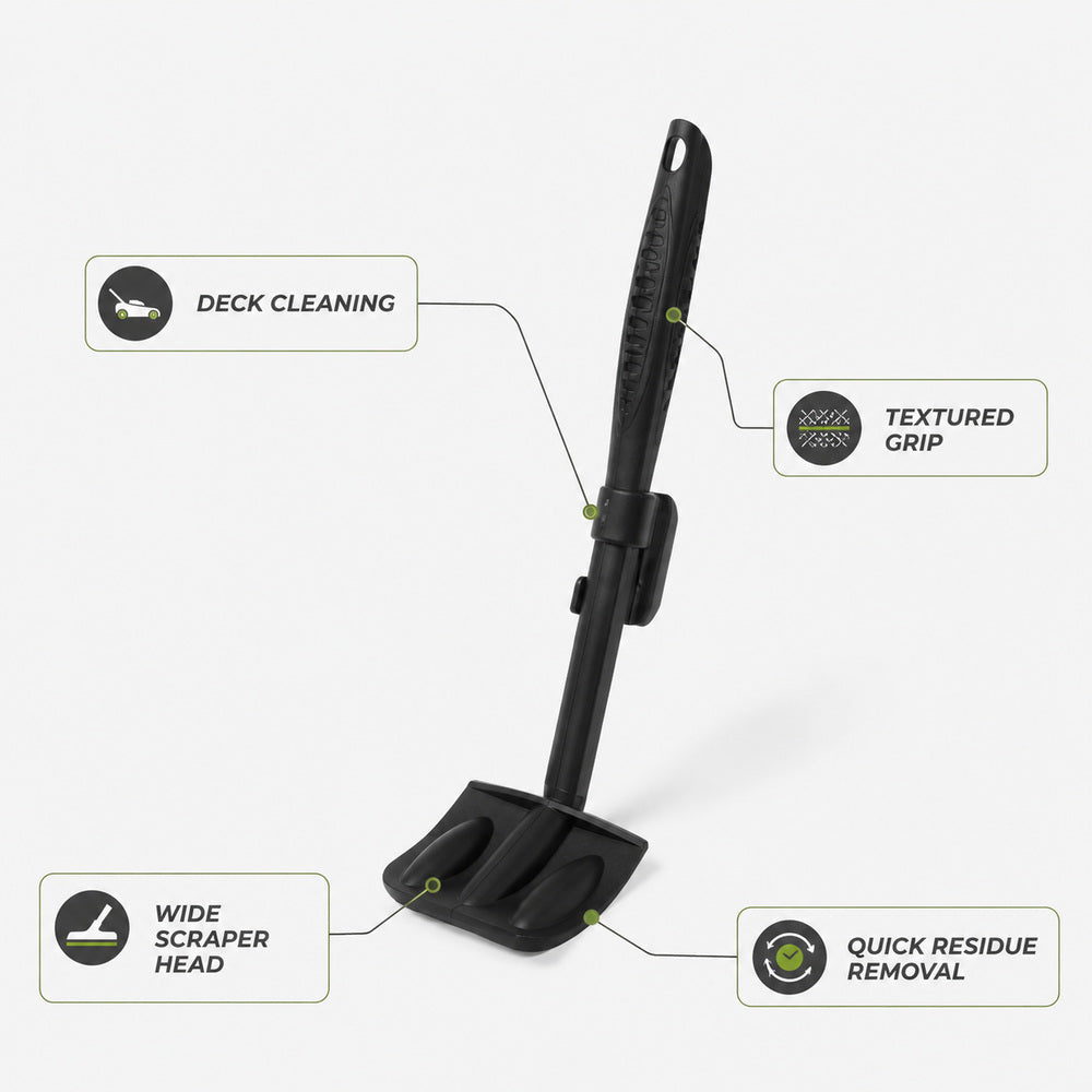 Alpina Scraper to Clean Lawn Mower Decks