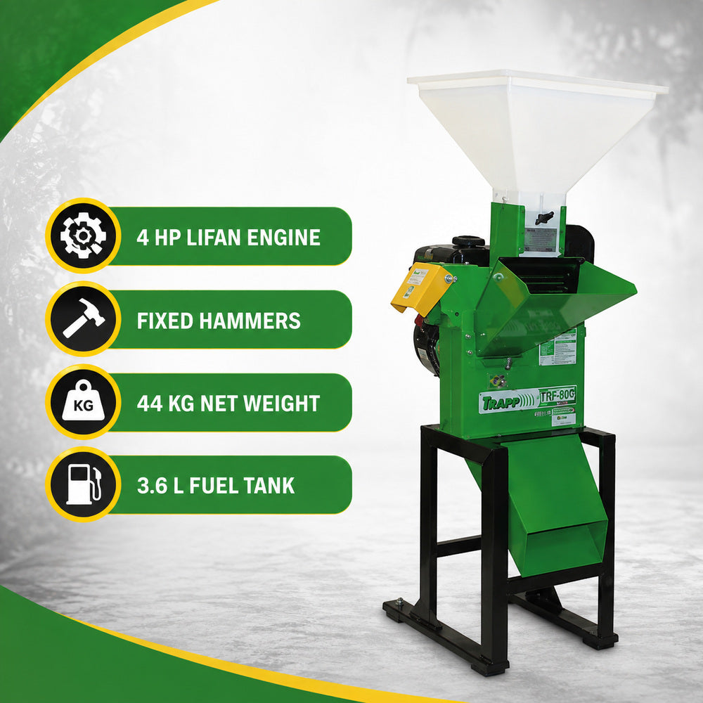 Trapp Brazil Foliage Shredder 4HP Lifan Engine (TRF-80G)