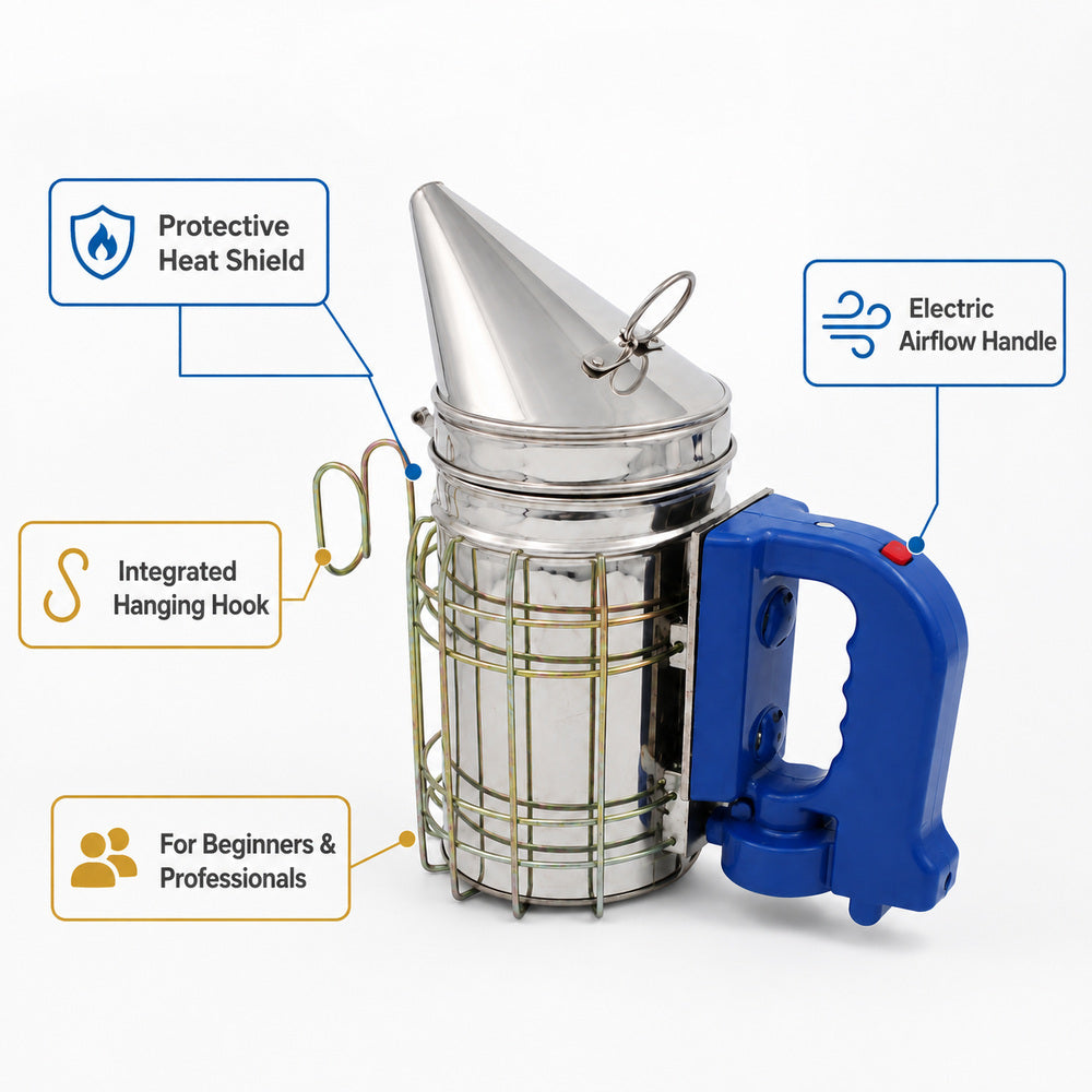 Bee Hive Electric Stainless Steel Smoker