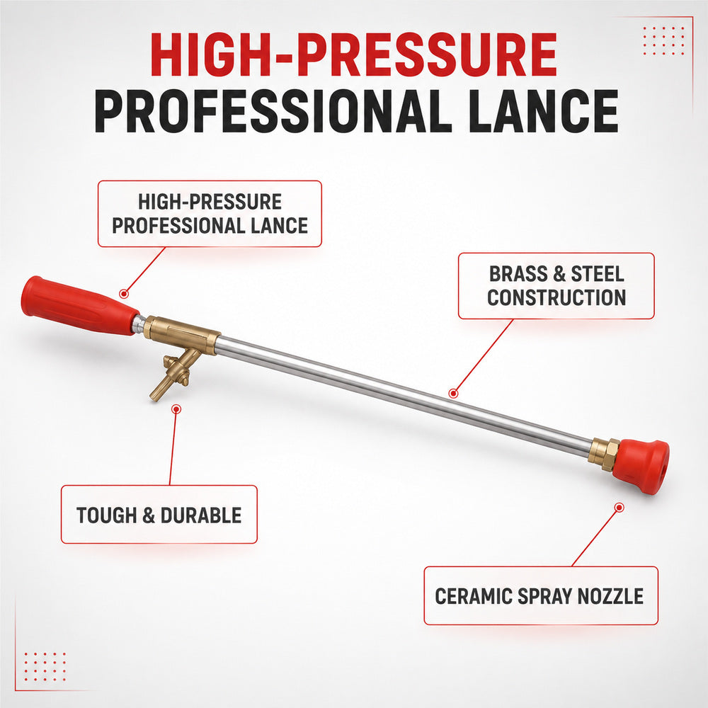 Volpi Sprayer Handle 65cm High Pressure Lance