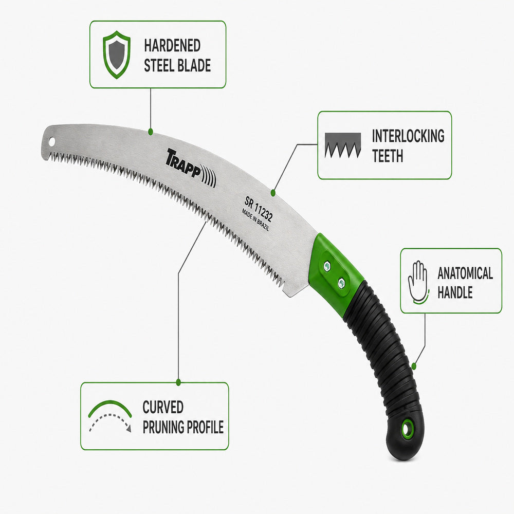 Trapp Brazil Curved Heavy Duty Pruning Saw (SR 11232)