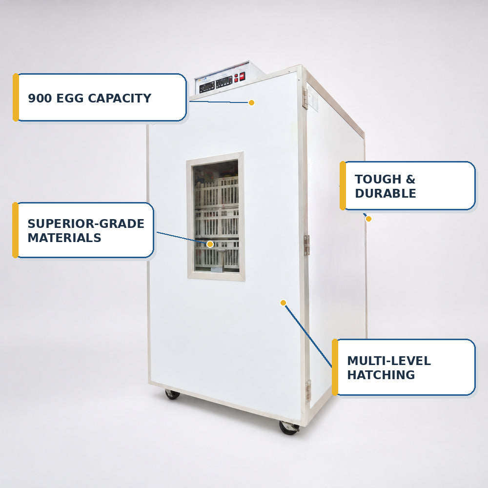 Marakk 900 Eggs Capacity Chicken / Hen Hatcher