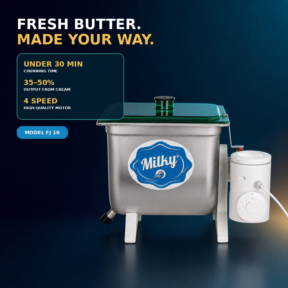 Milky Butter Churning / Butter Extractor Machine (FJ 10)